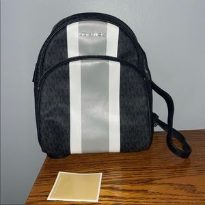 Michael Kors Logo Stripped Mini backpack